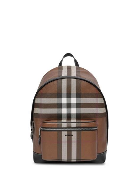 burberry mochila|burberry check backpacks.